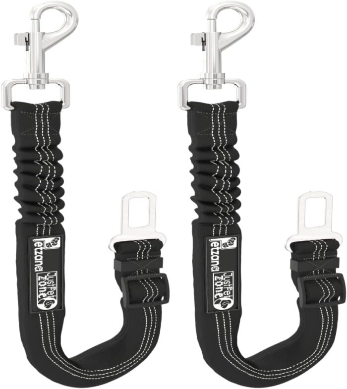 Dog Seat Belts for Cars UK, Pack of 2