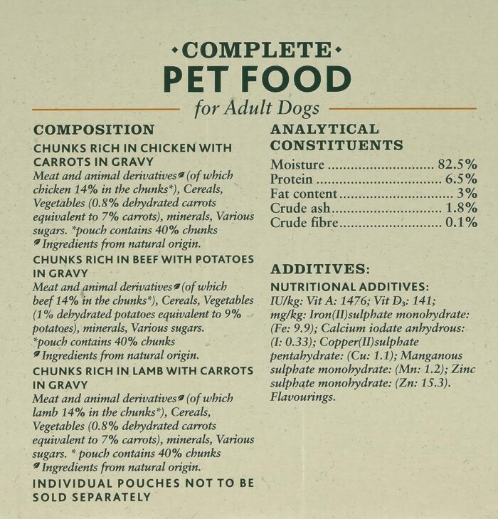 Winalot Dog Food Mixed in Gravy, 40 x 100g - Image 2