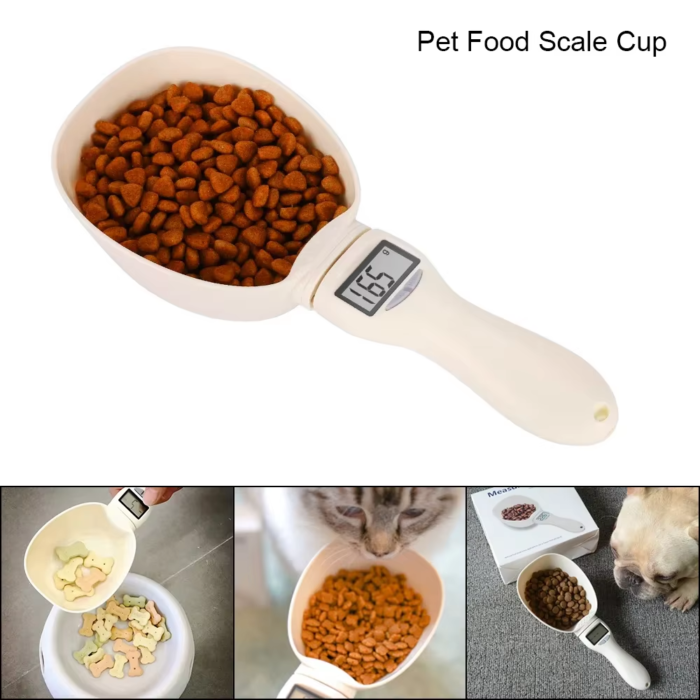 Pet Food Measuring Scoop Scale,Kitchen Digital Food Measuring Spoon with LED Display for Dog Cat,Maximum 250Ml for Milk Coffee - Image 5