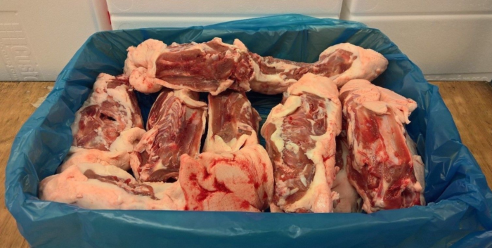 Dog Food Frozen DUCK Mince 28 X 500G Chub'S 14Kg Box. BARF RAW DIET Delivered - Image 4
