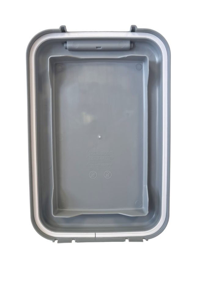 Clear Pet Food Container on Wheels Dog Cat Animal Storage Bin Dry Feed Including - Image 6