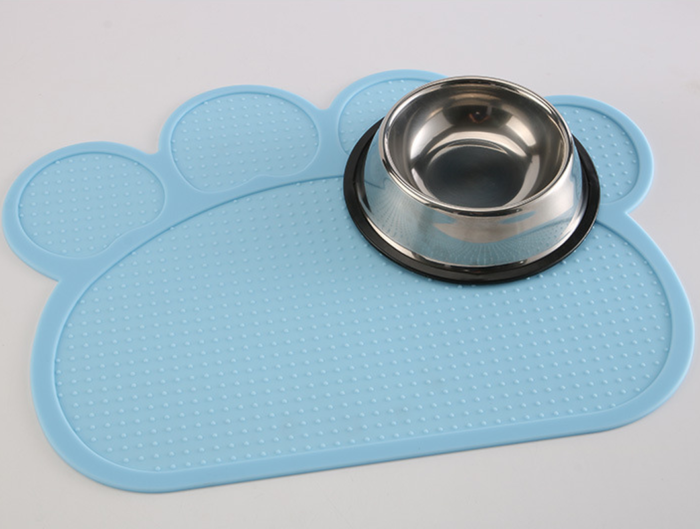 Silicone Paw Pet Dog Cat Feeding Mat Pad Bed Dish Bowl Food Feed Placement UK - Image 8
